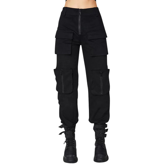 Pantalon Cargo Tactique Élastique Femme