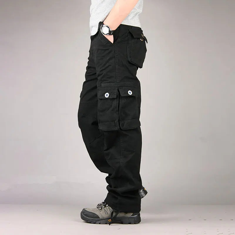 Pantalon Cargo Multi poches NOIR