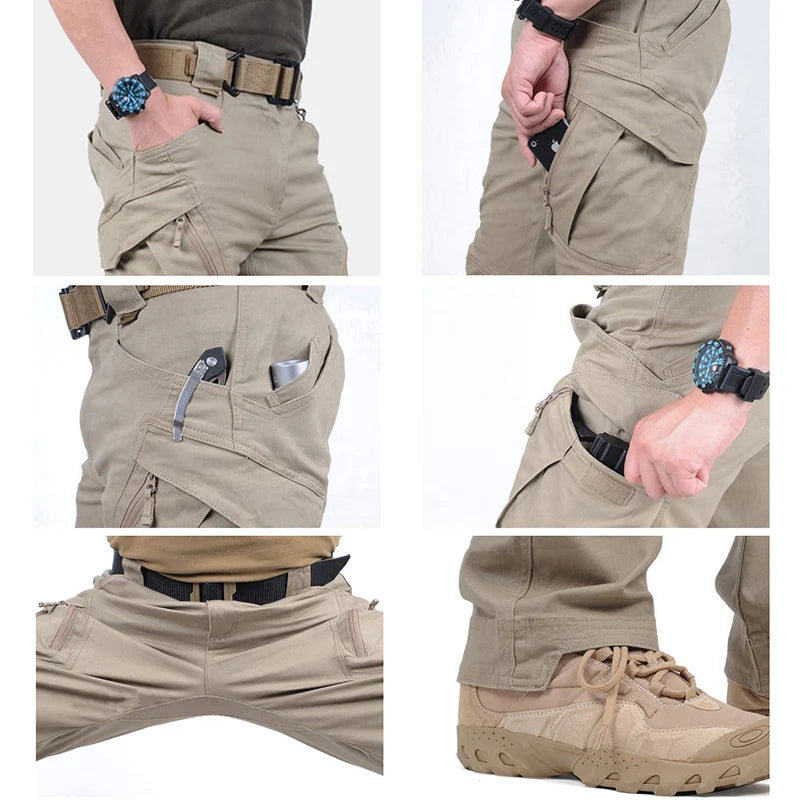 Pantalon Cargo Regular Multi fonction Homme