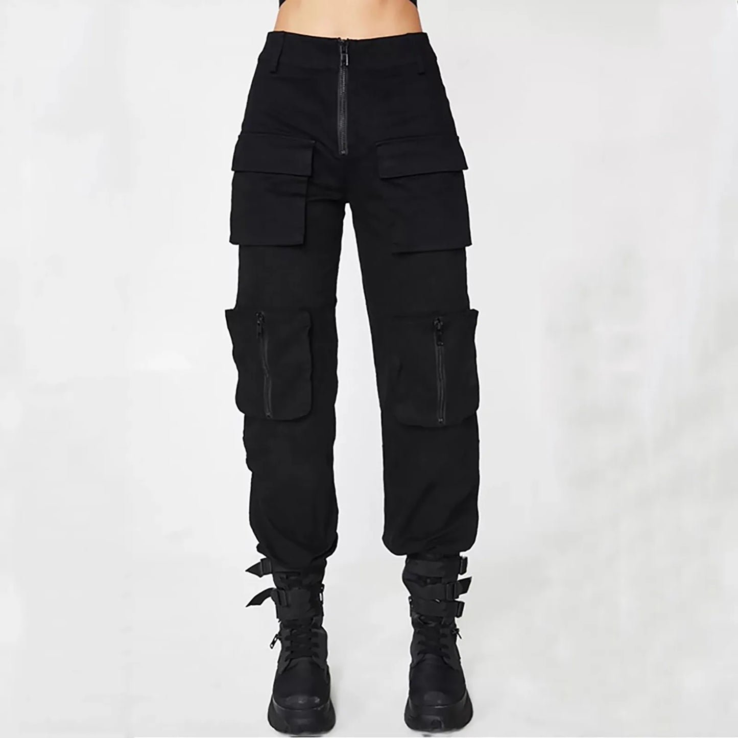 Pantalon Cargo Tactique Élastique Femme