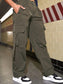 Pantalon Cargo Fashion Femme