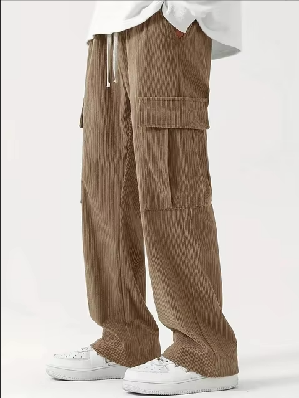 Pantalon Cargo Large Homme