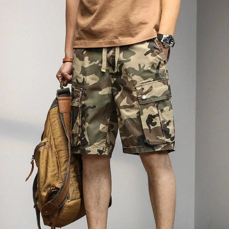 Short Homme Cargo Camouflage